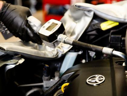 AA Auto Centre Franchise working on Toyota engine