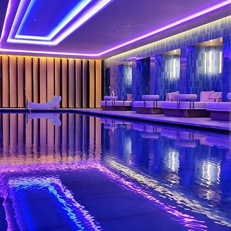 The wet deck at W Osaka hotel. Photo by Alexia Santamaria.