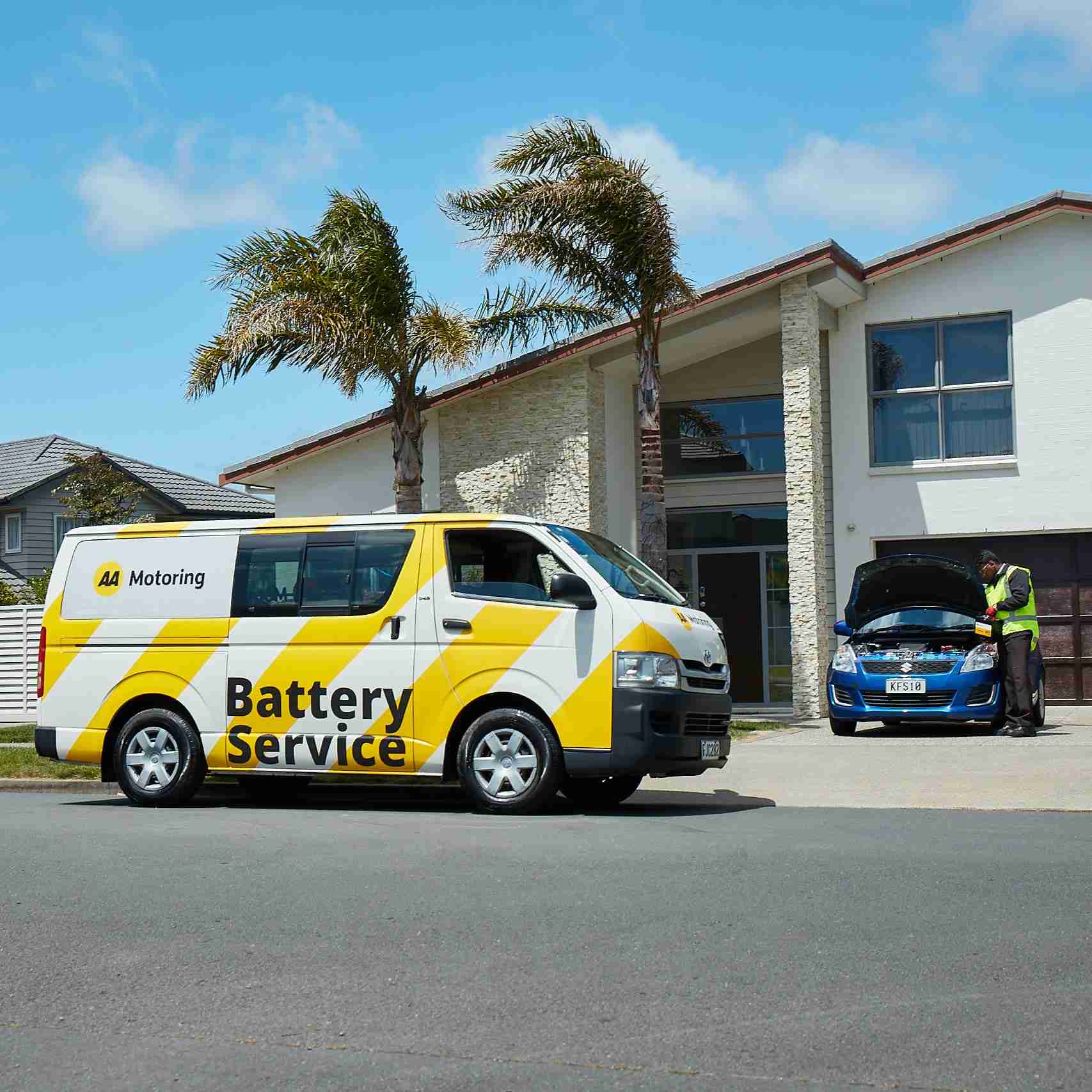 Battery callout