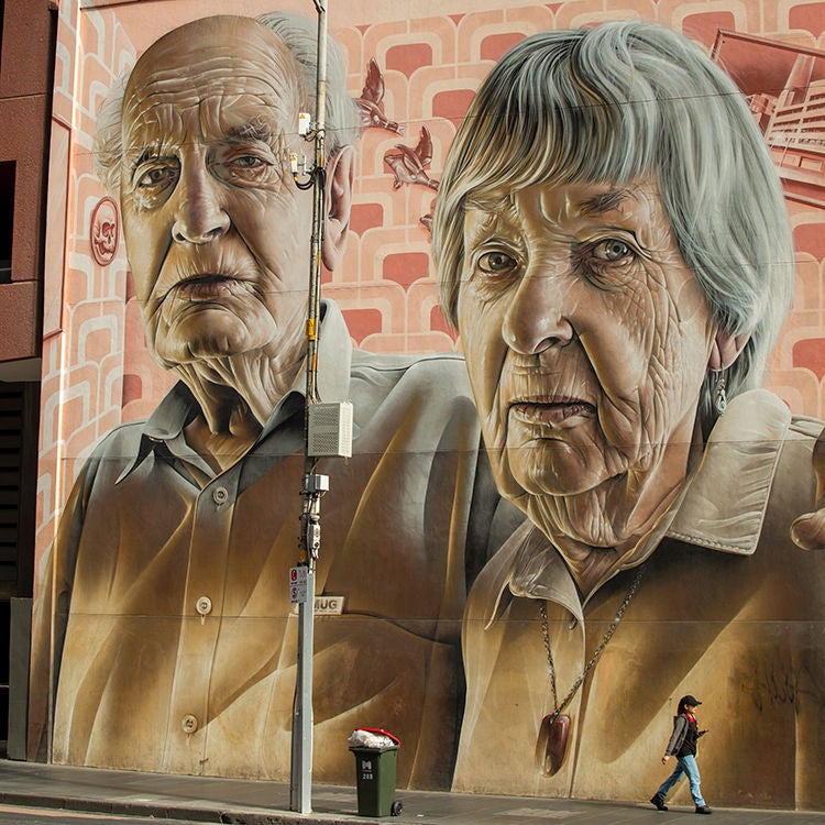 Street art in Melbourne. Photo by Tim Cuff.