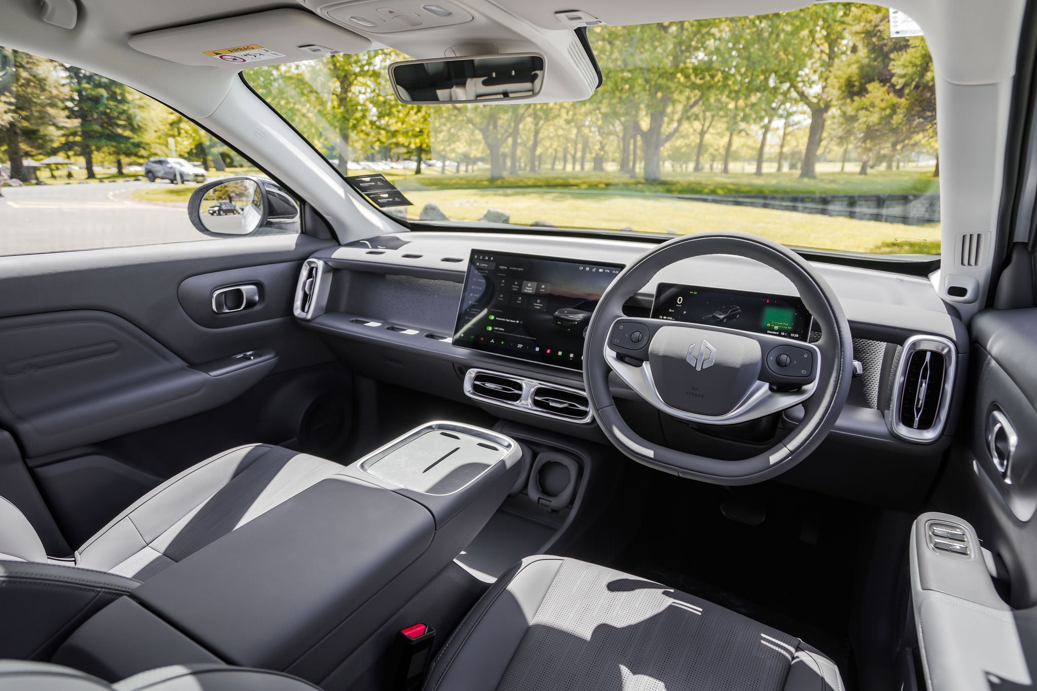 Front on dashboard
