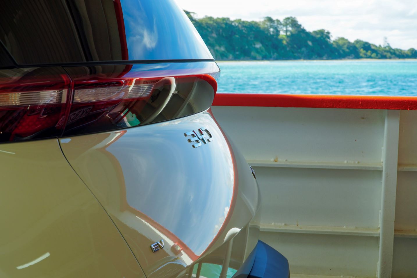 Rear badge