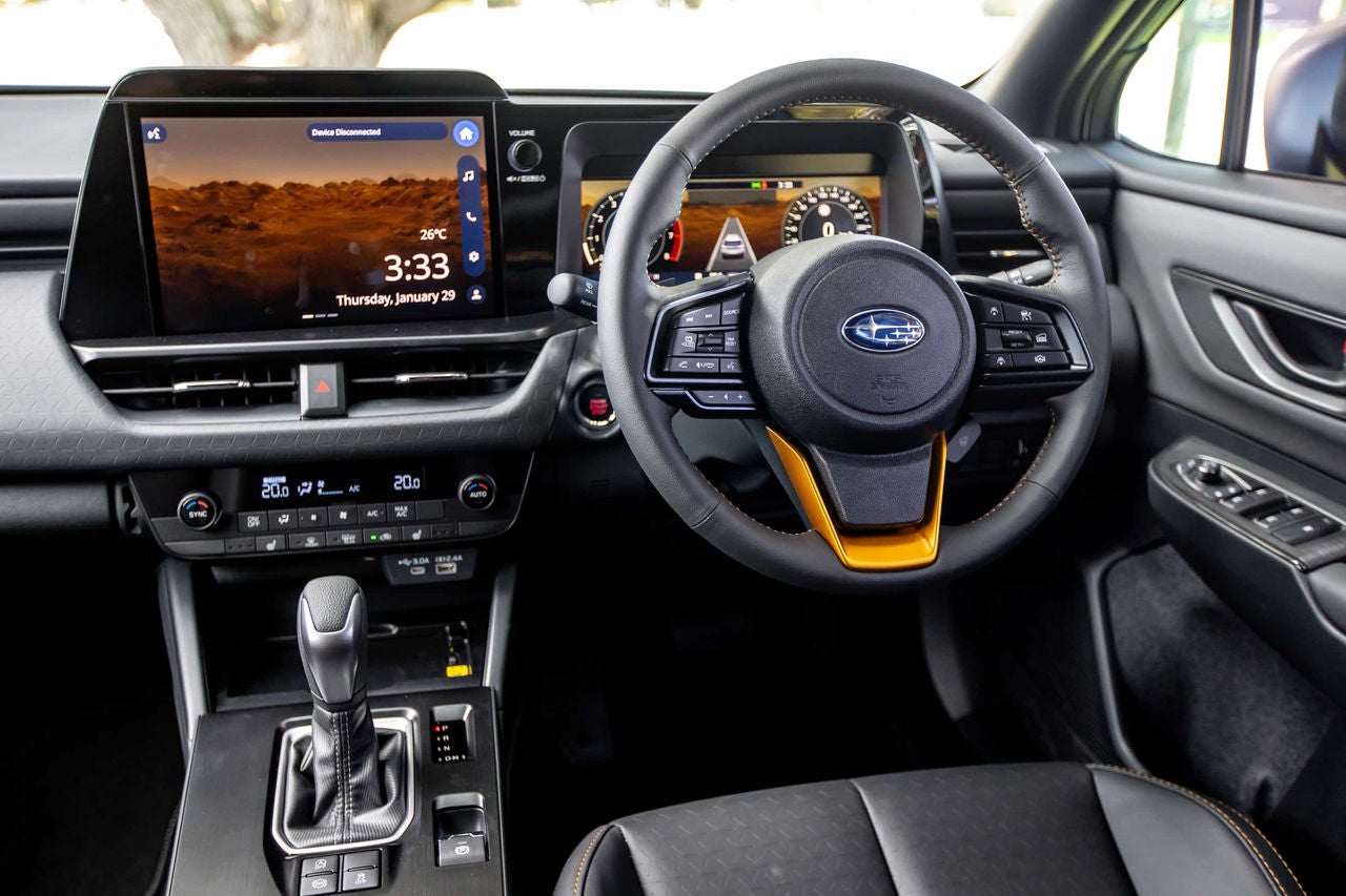 Subaru Outback interior