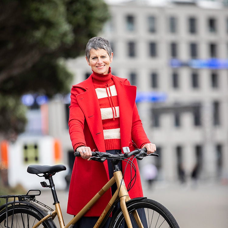 Sarah Connor, Wellington-based menopause advocate and campaigner. 