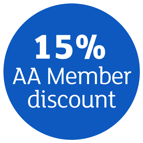 15% AA Member Discount