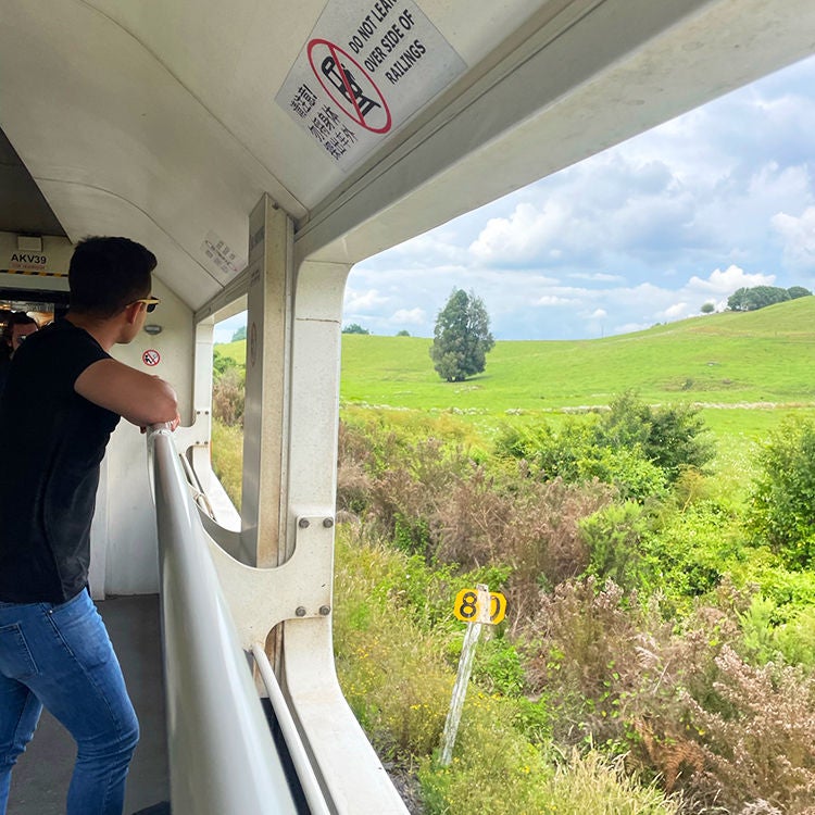Views onboard the Northern Explorer