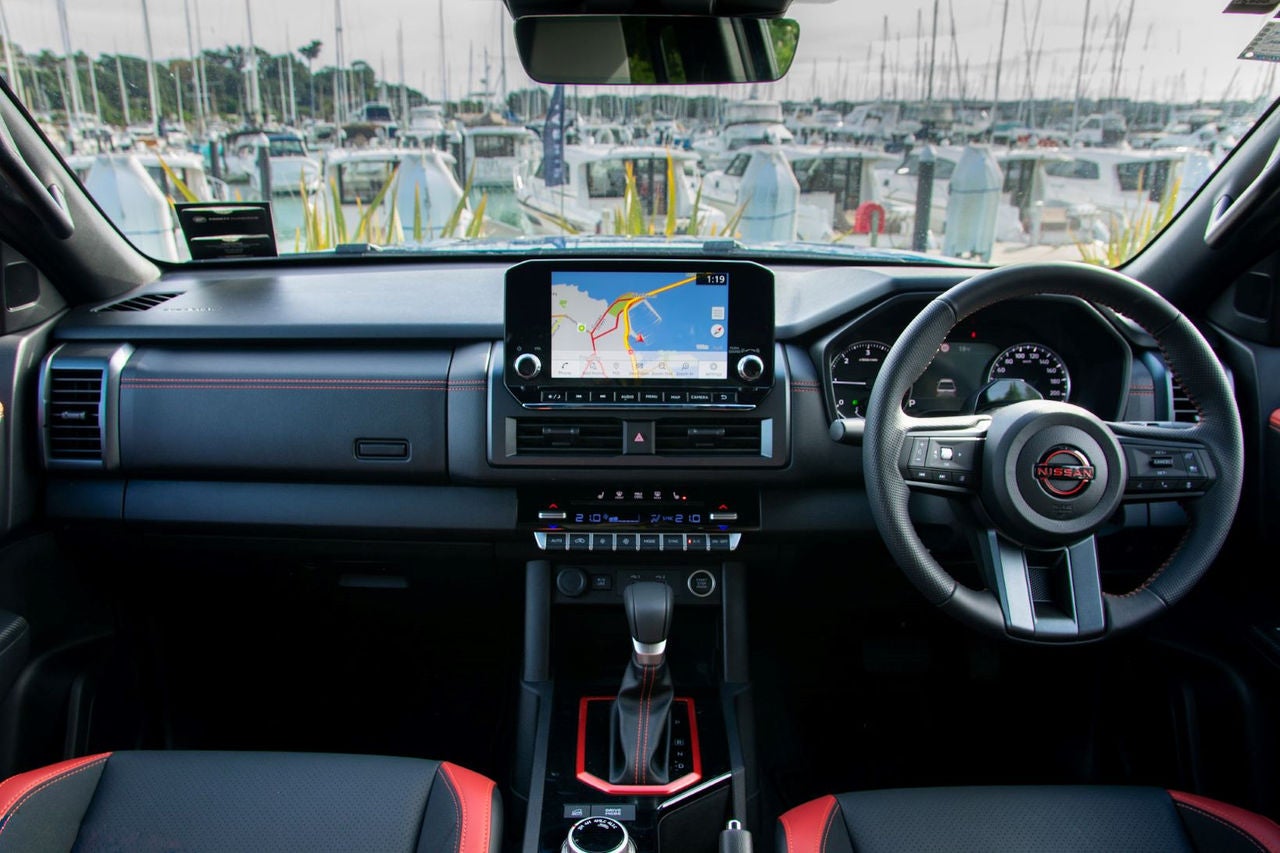 view of dashboard