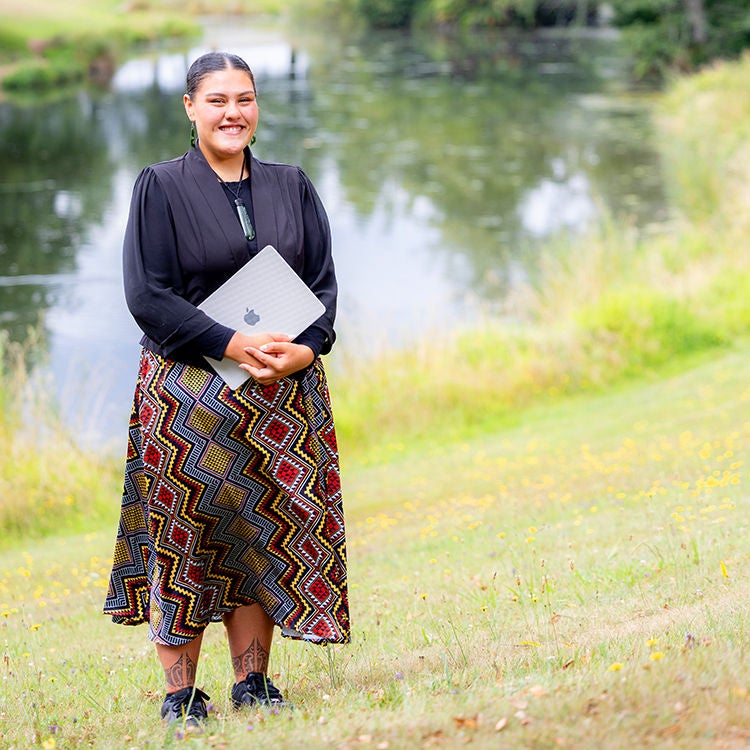 Te Kahukura Boynton, aka Māori Millionaire. 