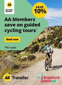 Get AA Member discounts with Adventure South NZ