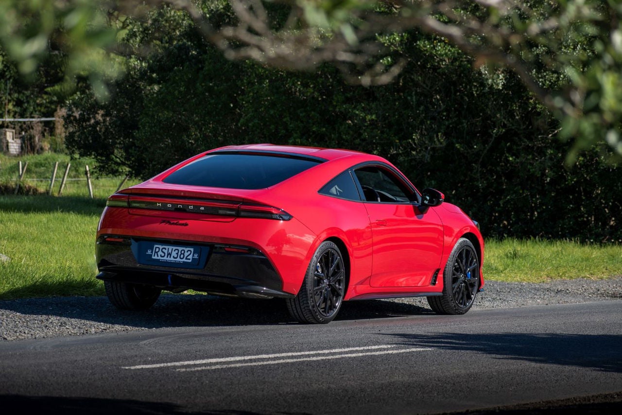 Prelude (3) - rear quarter view