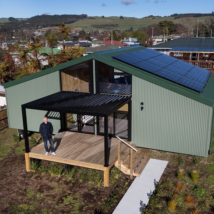 The incredibly affordable Living House in Rotorua. Photo by Alan Gibson.