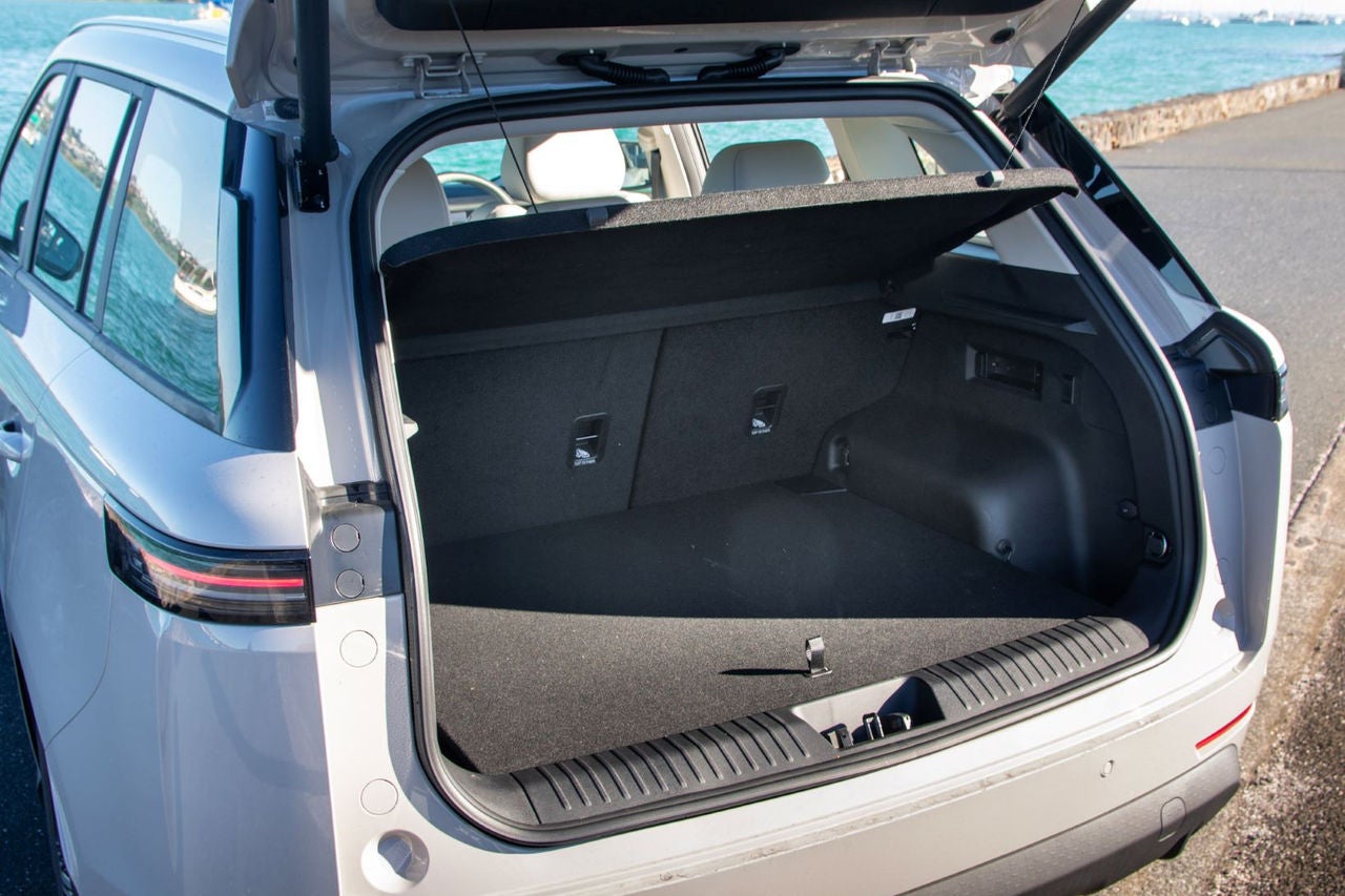 View of boot space