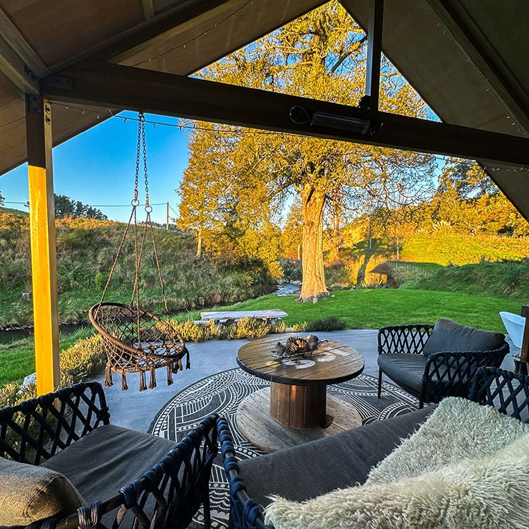 The stylish and serene Ripples Retreat. Photo by Monica Tischler.