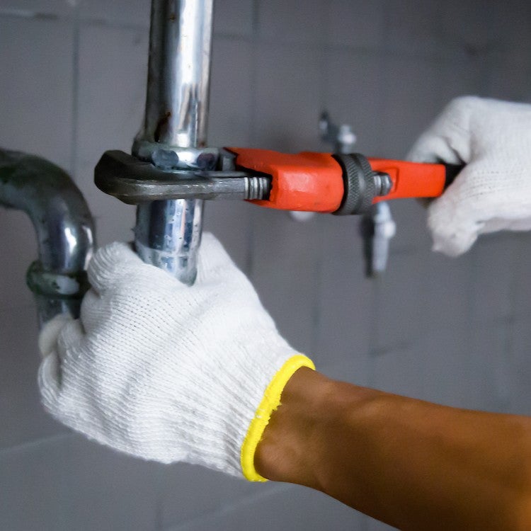Plumbing work is best left to the experts.