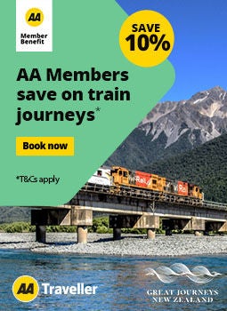 AA Members save with Great Journeys New Zealand