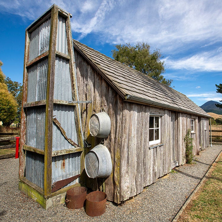 Rai Valley Cottage is a historic site worth exploring. Photo by Tim Cuff.