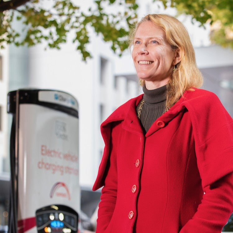 ChargeNet CEO Danusia Wypych.