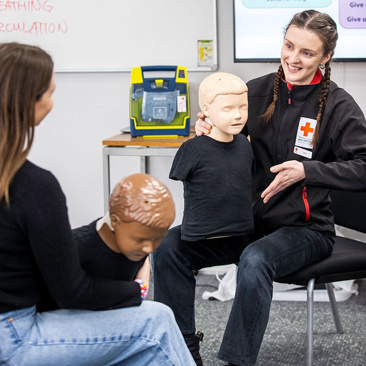 Learning how to manage a choking incident is a critical skill for parents and caregivers. Photo by Nicola Edmonds.