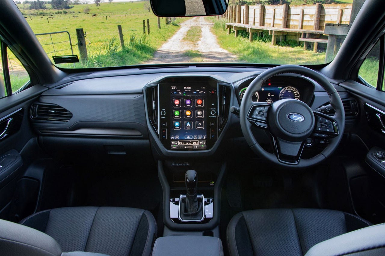 Front on dashboard