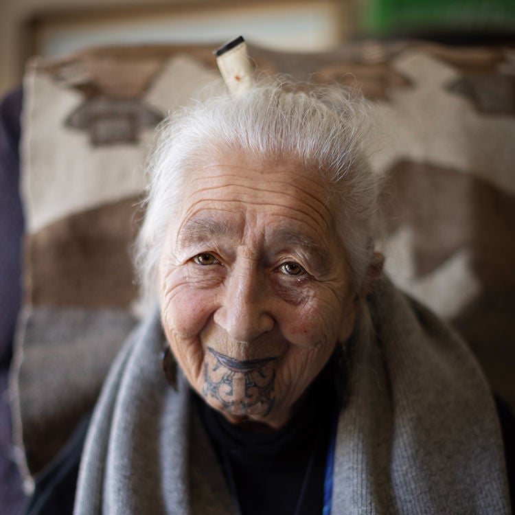 Ocean warrior, Pauline Tangiora. Photo by Tessa Chrisp.