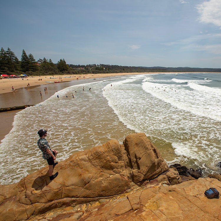 Beautiful beaches along Australia's eastern coast. Photo by Tim Cuff.