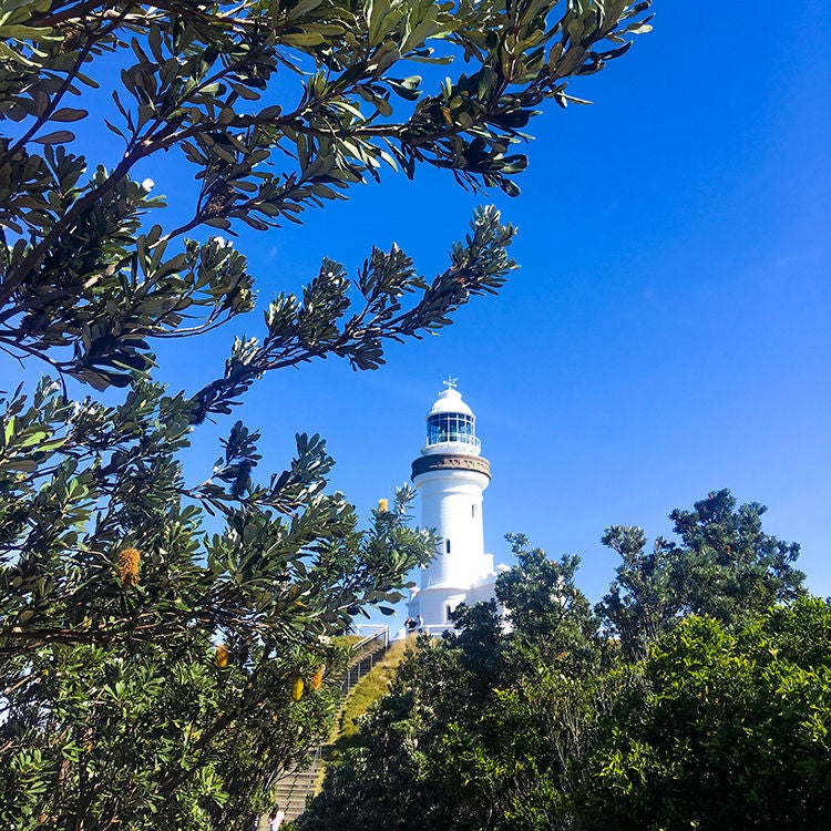 The famous Cape Byron Lighthouse. 