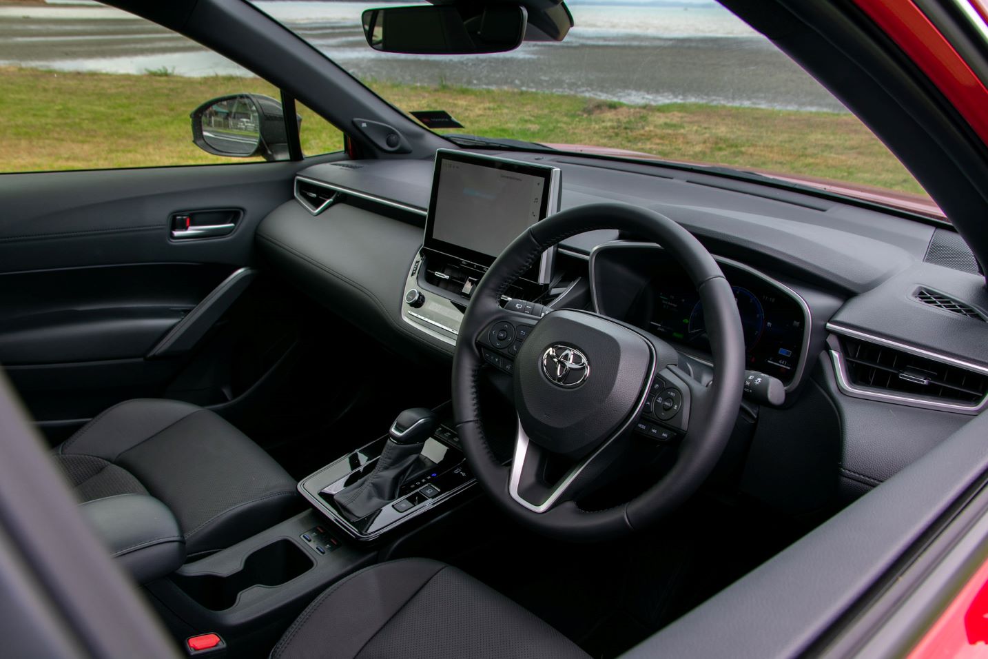 Front on dashboard