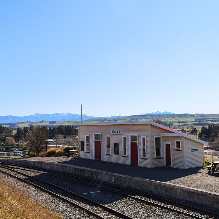 Waikari Station in Waipara on a perfect Canterbury day.