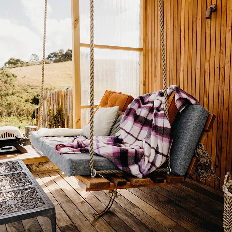 Fresh Retro Love blankets evoke the classic style of the 60s and 70s.