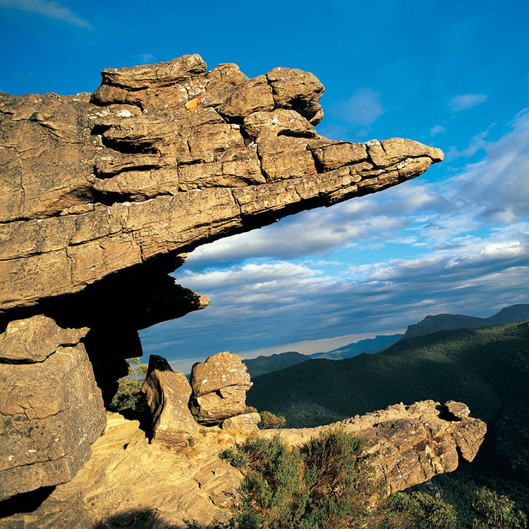Incredible rocky outcrops in the Grampians. Photo by Eleanor Hughes. 