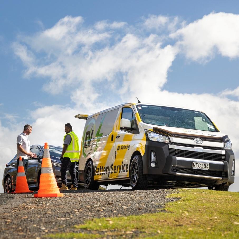 EV Charging Van