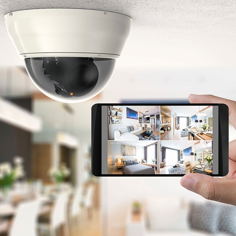 Use technology to help keep your home secure.