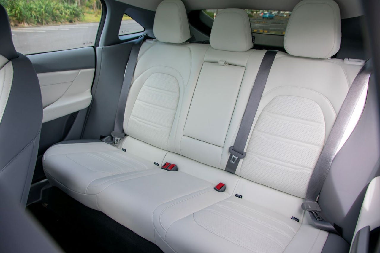 view of back seats