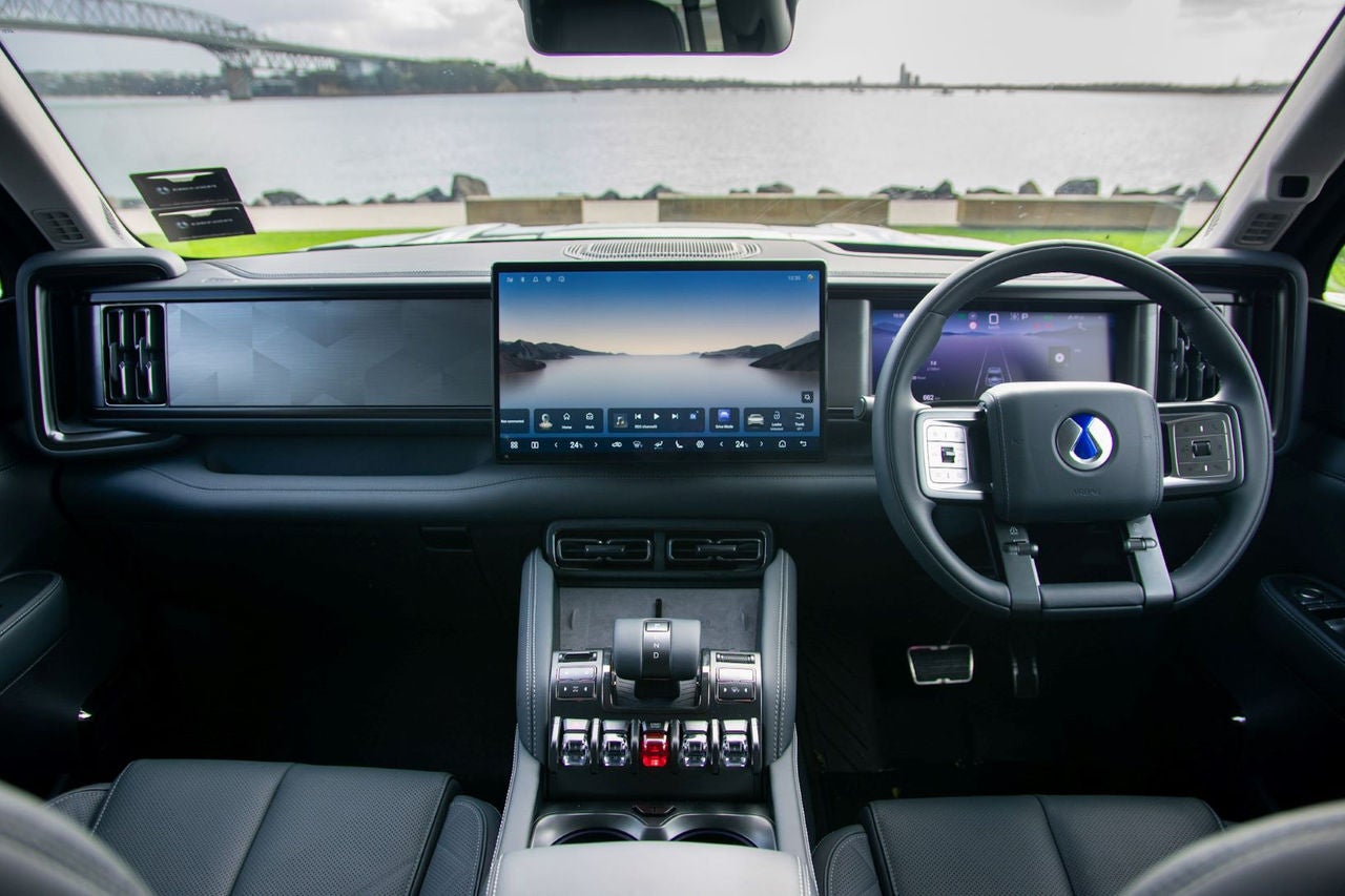 view of dashboard