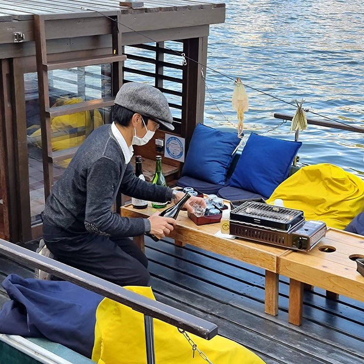 Onboad the Ofune Camome for a unique cruise in Osaka.