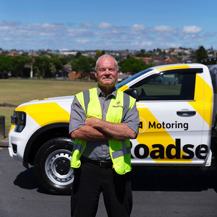 AA Roadservice Officer Rob McNeal has many interesting stories from his time on the job.