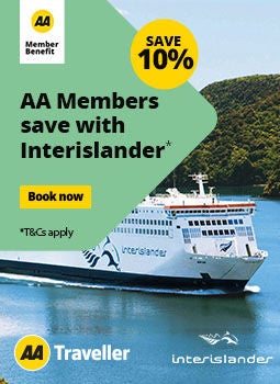 AA Members save with Interislander