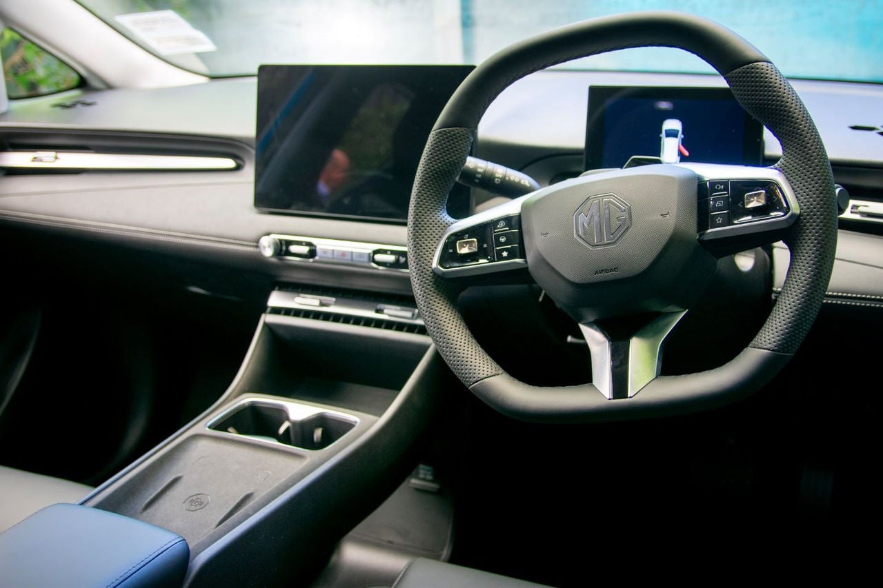 interior view of MG4 Urban