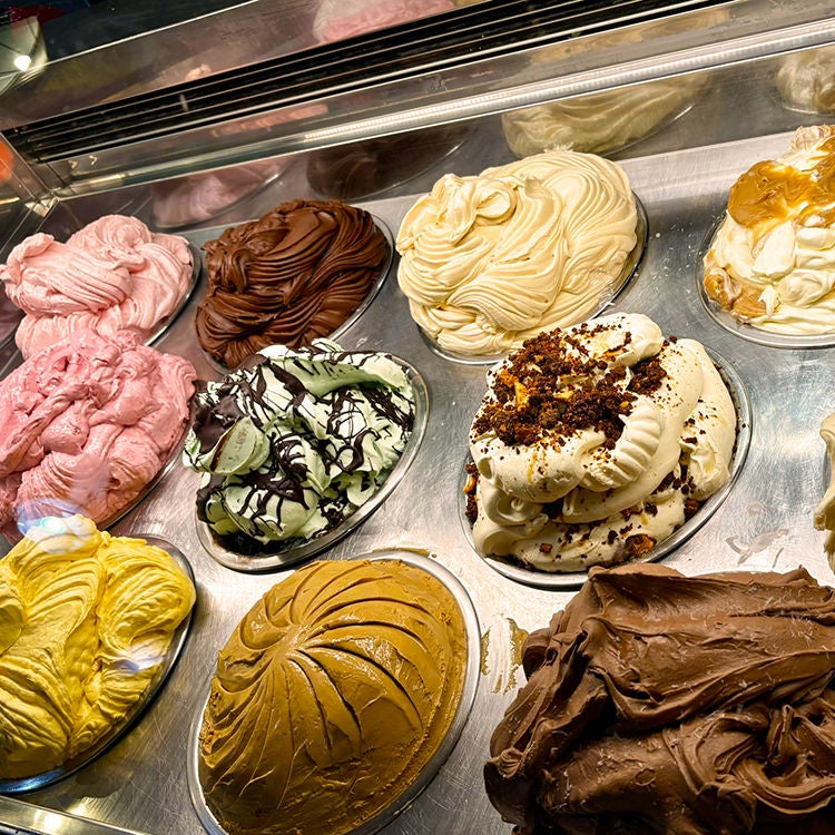 Innovative flavours and colourful creamy concoctions at Rollickin' Gelato. Photo by Jo Percival.