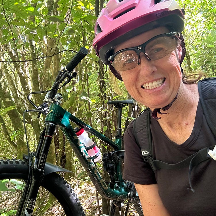 Cycling skills coach Janet Stark.