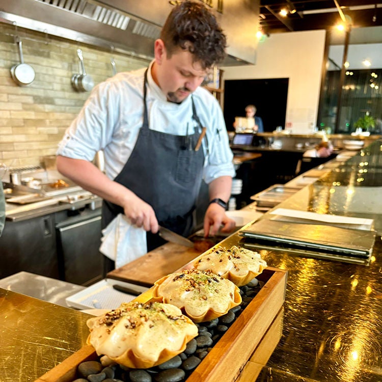  A delicious work of art at Inati. Photo by Jo Percival.