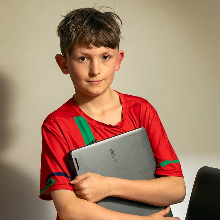 Harry Stewart has benefited from advice from Nelson's AI Sandbox. Photo by Tim Cuff.