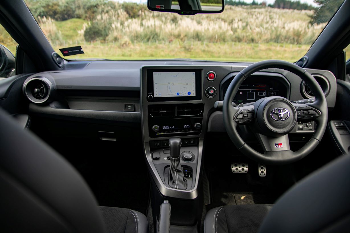 Front on dashboard
