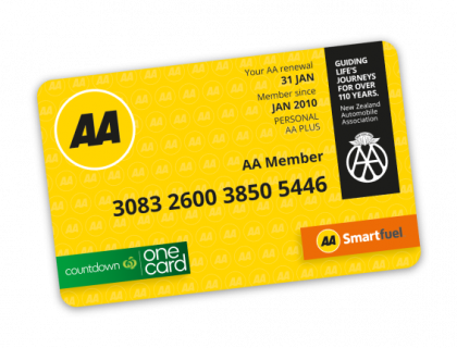 AA Membership Card