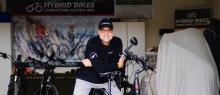 Frank Witowski, founder of Nelson company Hybrid Bikes. Photo by Matt Philp.