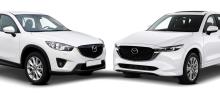 A 2012 Mazda CX-5 faces off against the 2022 model.