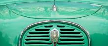 The grille of John MacFarlane's 1959 Austin A35. Photo by Trefor Ward.