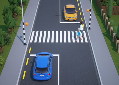 Road rules - using pedestrian crossings safely