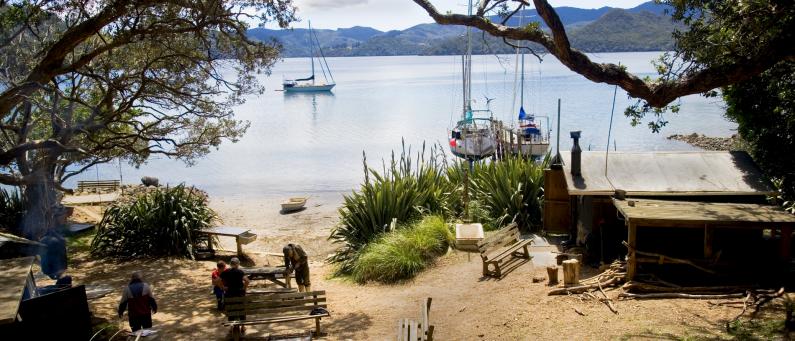 Smokehouse Bay Great Barrier Island TS Images