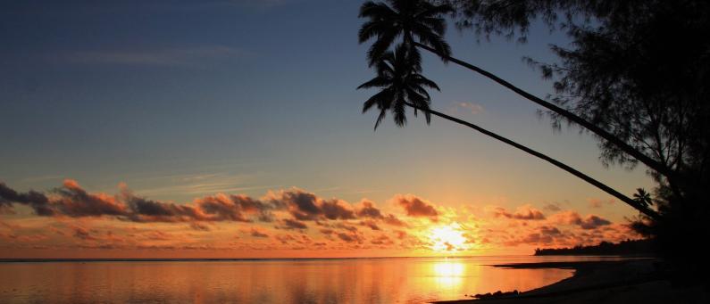 Rarotonga sunset